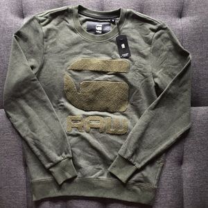 Olive crew neck